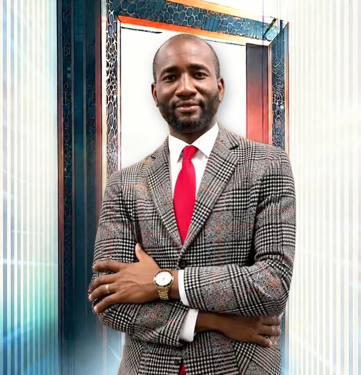 Portrait of Pastor Moses Richards